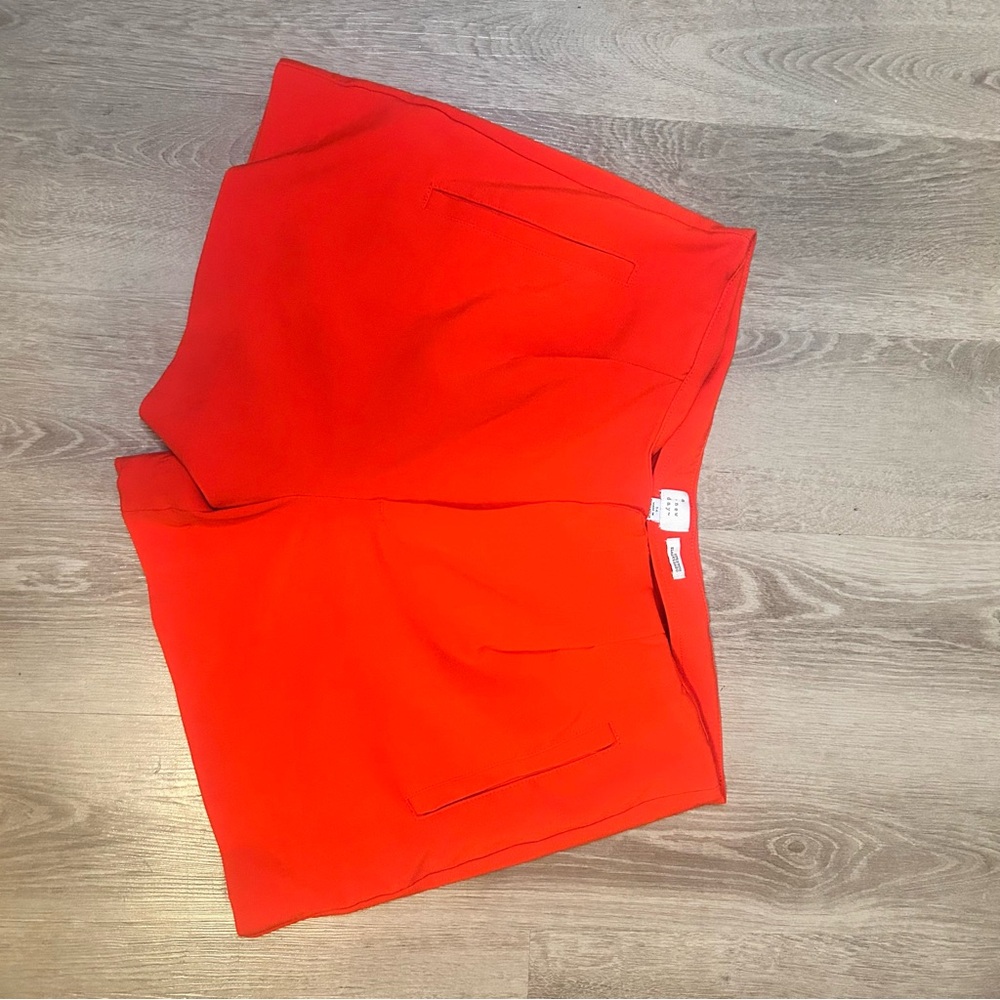 a new day High Waist Red Shorts